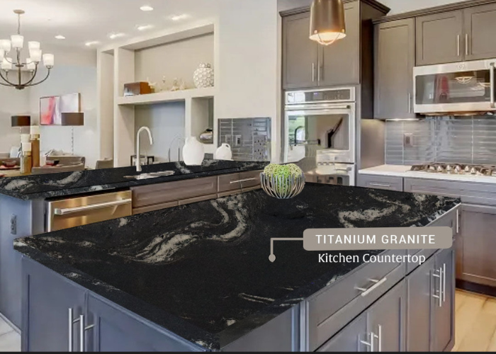 Titanium Granite Countertop